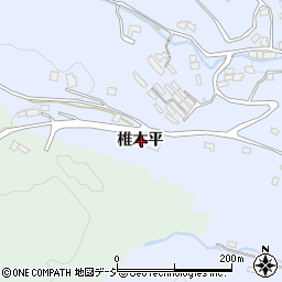 福島県いわき市好間町北好間椎木平周辺の地図