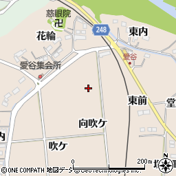 福島県いわき市好間町愛谷向吹ケ周辺の地図