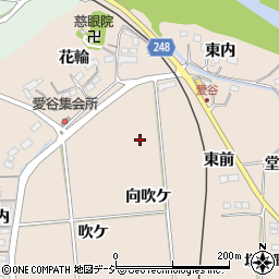 福島県いわき市好間町愛谷（向吹ケ）周辺の地図