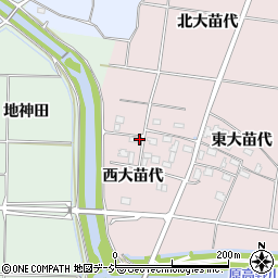 福島県いわき市平下神谷（西大苗代）周辺の地図