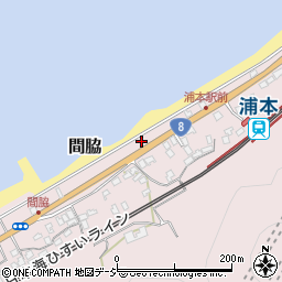 新潟県糸魚川市間脇875周辺の地図
