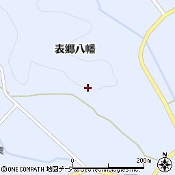 福島県白河市表郷八幡下長橋周辺の地図