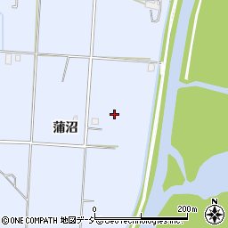 福島県いわき市四倉町細谷蒲沼周辺の地図