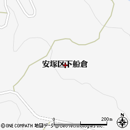 新潟県上越市安塚区下船倉周辺の地図