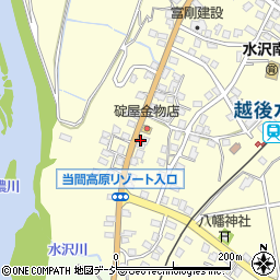 新潟県十日町市馬場甲598周辺の地図