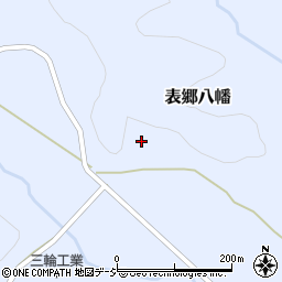 福島県白河市表郷八幡赤坂周辺の地図