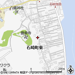 石川県七尾市石崎町東周辺の地図