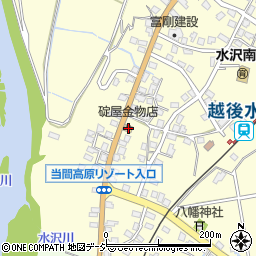 新潟県十日町市馬場甲601周辺の地図