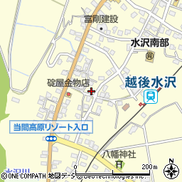 新潟県十日町市馬場甲643周辺の地図