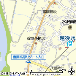 新潟県十日町市馬場甲649周辺の地図