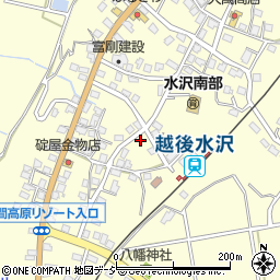 新潟県十日町市馬場甲664周辺の地図