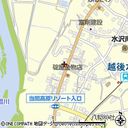 新潟県十日町市馬場甲896周辺の地図