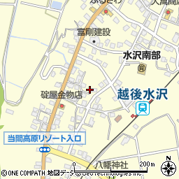 新潟県十日町市馬場甲661周辺の地図
