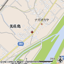 新潟県南魚沼市美佐島134-1周辺の地図