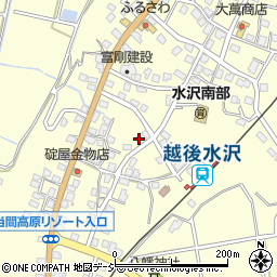 新潟県十日町市馬場甲664-2周辺の地図