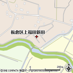 新潟県上越市板倉区上福田新田周辺の地図