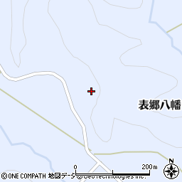 福島県白河市表郷八幡作田周辺の地図