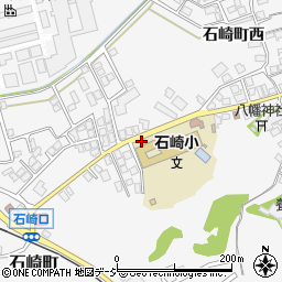 石崎小学校前周辺の地図
