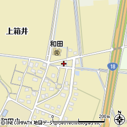 上箱井町内会館周辺の地図