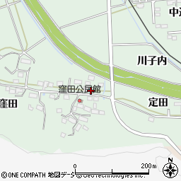 福島県いわき市平赤井窪田7周辺の地図