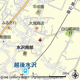 新潟県十日町市馬場乙404周辺の地図