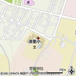 上越市立清里小学校周辺の地図