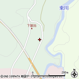 新潟県十日町市松之山下鰕池637周辺の地図
