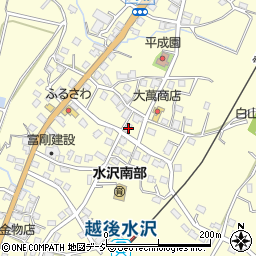 新潟県十日町市馬場乙393周辺の地図