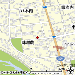 福島県いわき市平下平窪（味噌農）周辺の地図