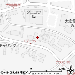 江東微研東北中央研究所周辺の地図