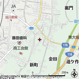 角田内科医院　胃・大腸クリニック周辺の地図