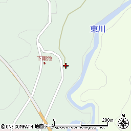 新潟県十日町市松之山下鰕池623周辺の地図