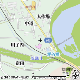 福島県いわき市平赤井（川子内）周辺の地図