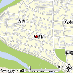 福島県いわき市平下平窪（大念仏）周辺の地図
