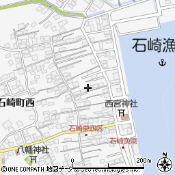 石川県七尾市石崎町ハ周辺の地図