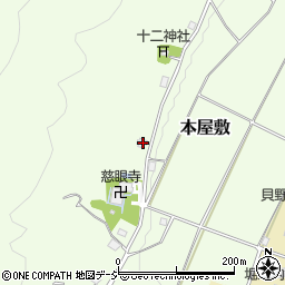 新潟県十日町市本屋敷丁-1163周辺の地図