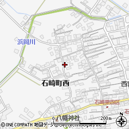 石川県七尾市石崎町西周辺の地図
