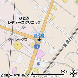 美佐島周辺の地図