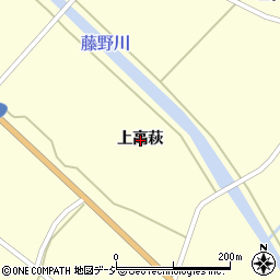 福島県白河市表郷小松上高萩周辺の地図
