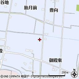 福島県いわき市四倉町細谷（御殿東）周辺の地図