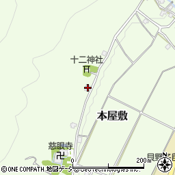 新潟県十日町市本屋敷丁-1172周辺の地図