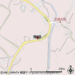 福島県いわき市好間町大利仲田周辺の地図