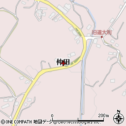 福島県いわき市好間町大利（仲田）周辺の地図