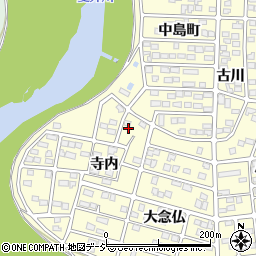 福島県いわき市平下平窪寺内237周辺の地図