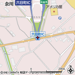 六日町ＩＣ周辺の地図