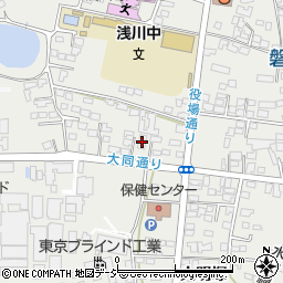 浅川印刷所周辺の地図