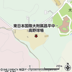 福島県いわき市平上片寄後藤桐周辺の地図