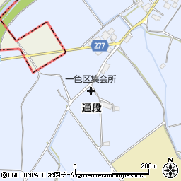 一色区集会所周辺の地図