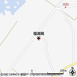 福浦郵便局 ＡＴＭ周辺の地図