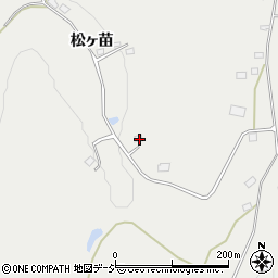 福島県白河市白坂松ヶ苗45-2周辺の地図